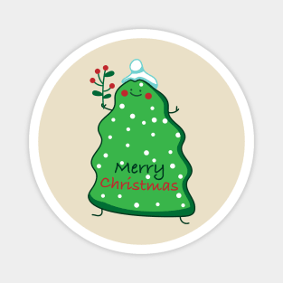 Christmas fir tree Magnet